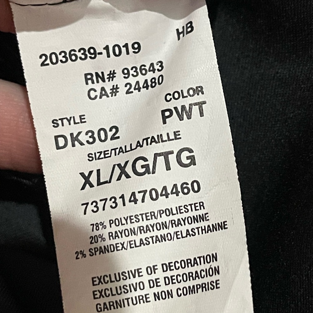 Dickies XL Pewter Lightweight Full Zip with Pockets - Picture 7 of 7